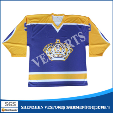 Custom Printed Ice Hockey Jerseys No Color Limited